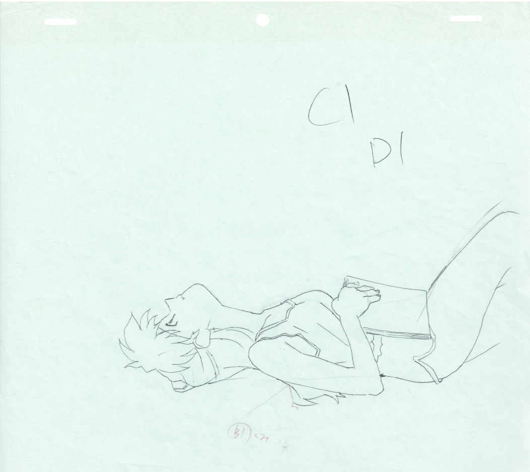 Neon Genesis Evangelion Original Drawing (Asuka Langley Soryu)