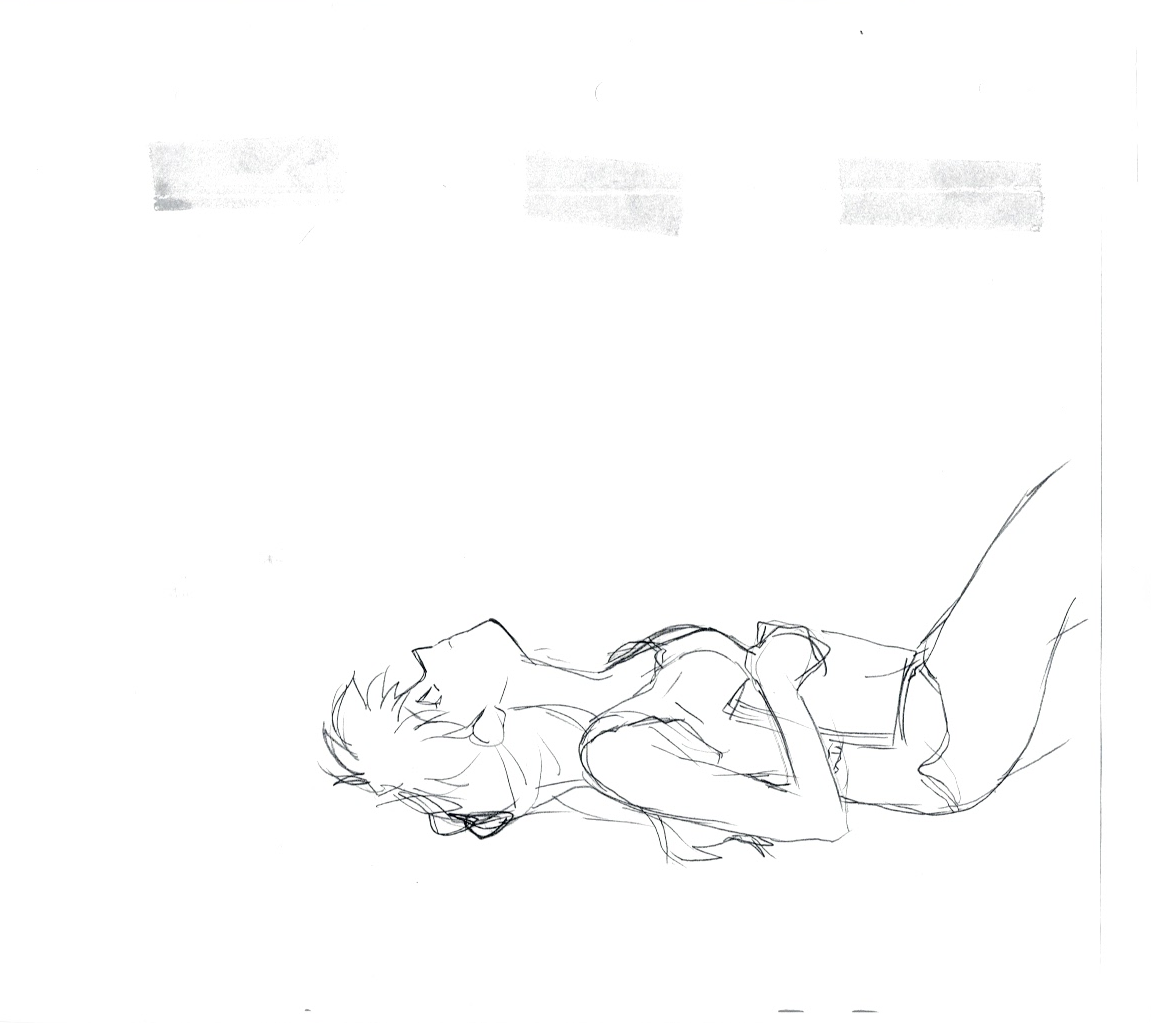 Neon Genesis Evangelion Original Drawing & Layout Copies (Asuka Langley Soryu)