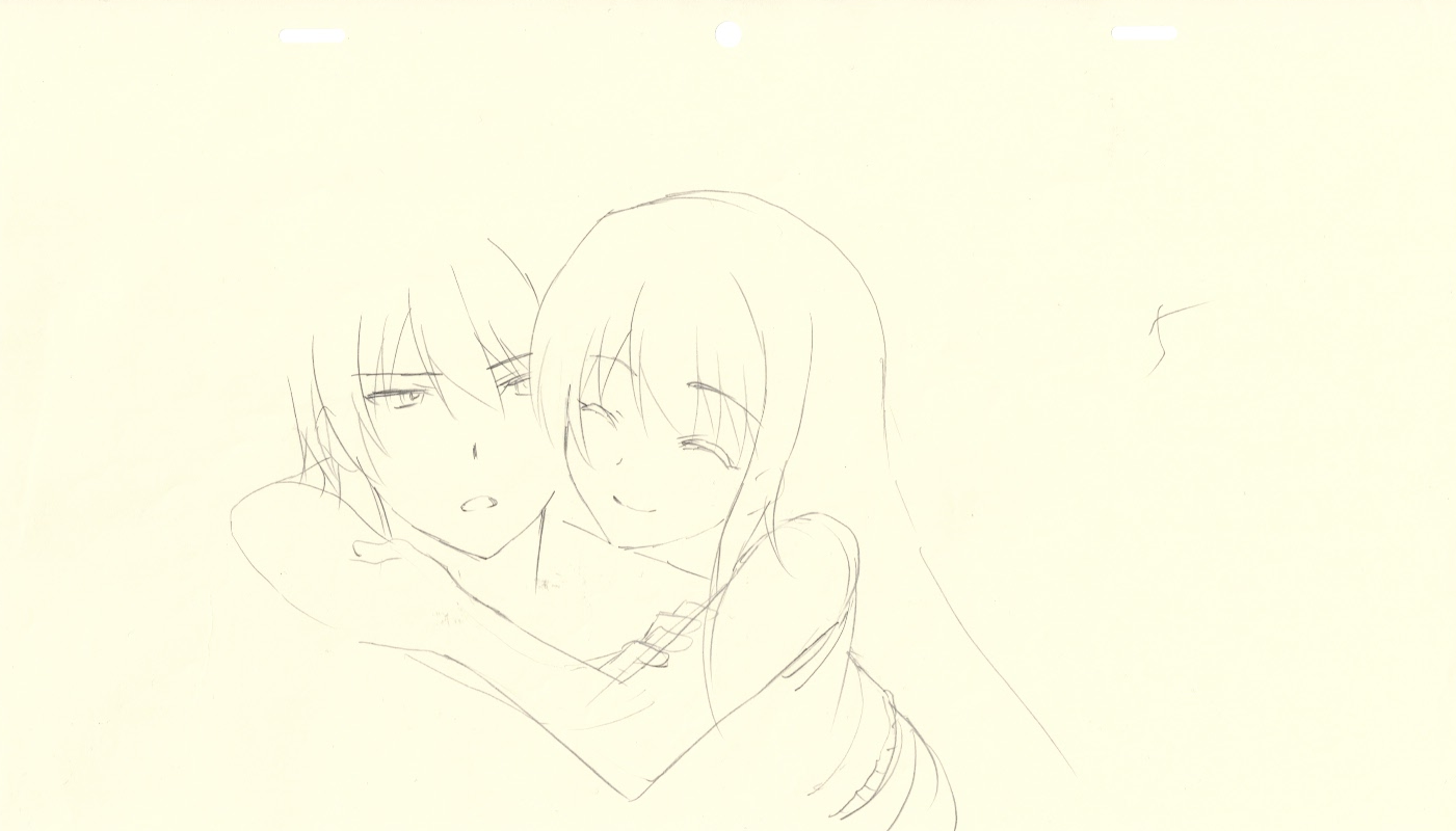 The Fruit of Grisaia Original Drawing (Amane Suou, Yuuji Kazami) 6-page Set