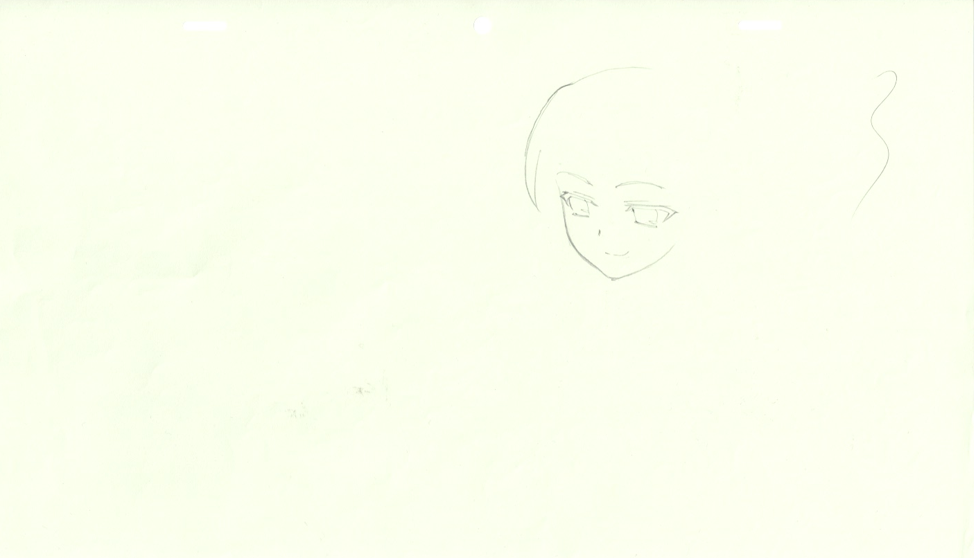 The Fruit of Grisaia Original Drawing (Amane Suou, Yuuji Kazami) 6-page Set & Timesheet