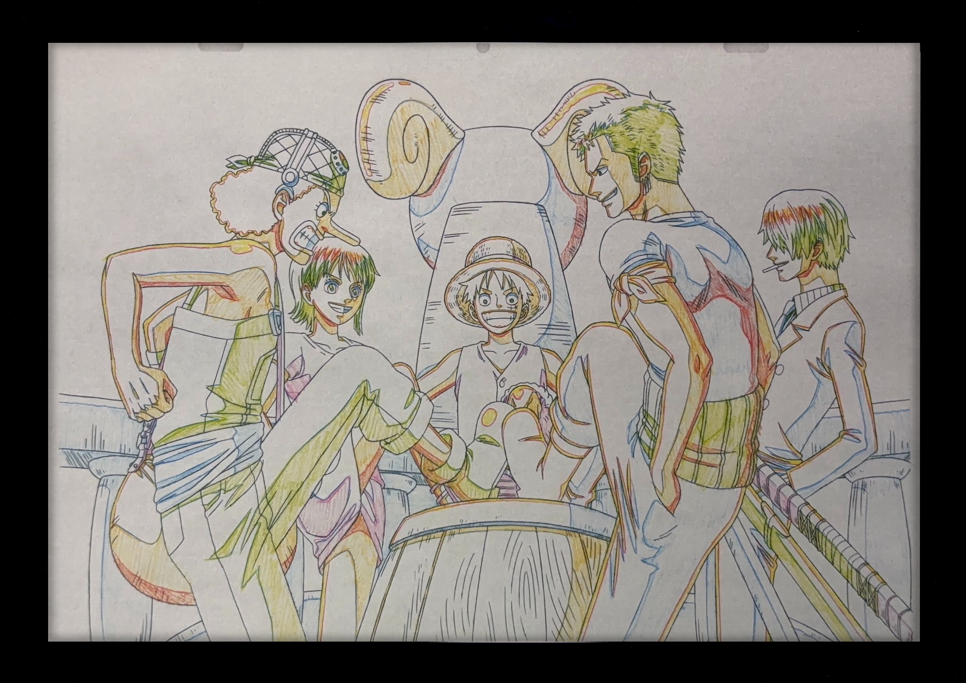 One Piece Limited Reproduction (Luffy, Nami, Usopp, Zoro & Sanji)