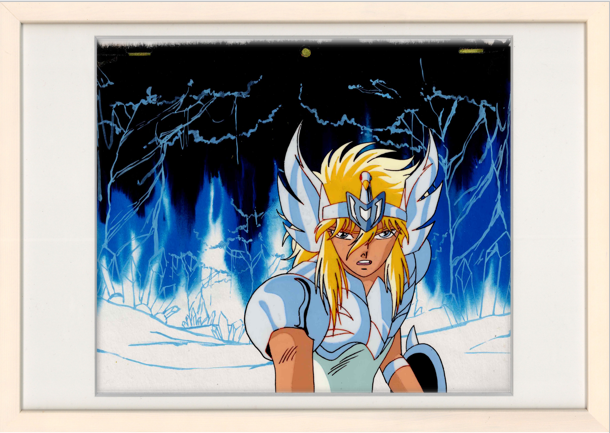Saint Seiya Original Cel , Drawing , Background (Cygnus Hyoga)