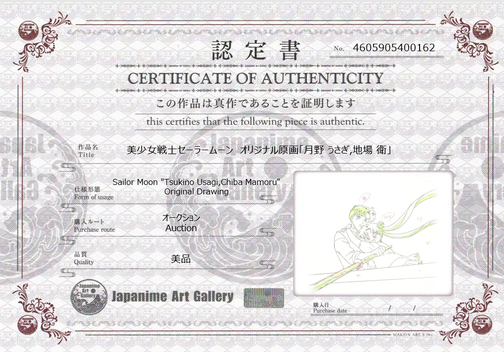 Sailor Moon Original Drawing (Sailor Moon, Chiba Mamoru)