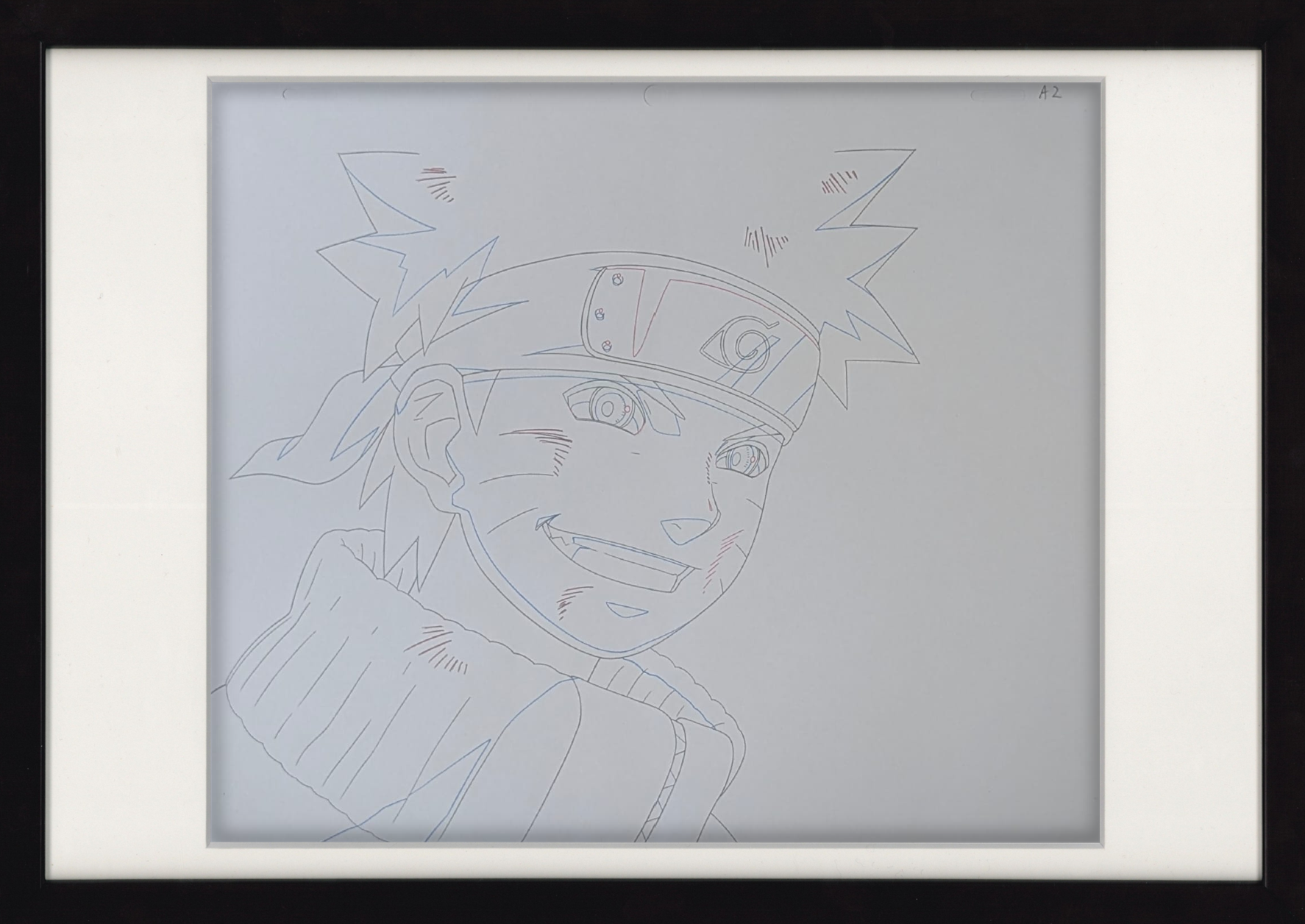Naruto Original Drawing (Naruto Uzumaki) 3-page set