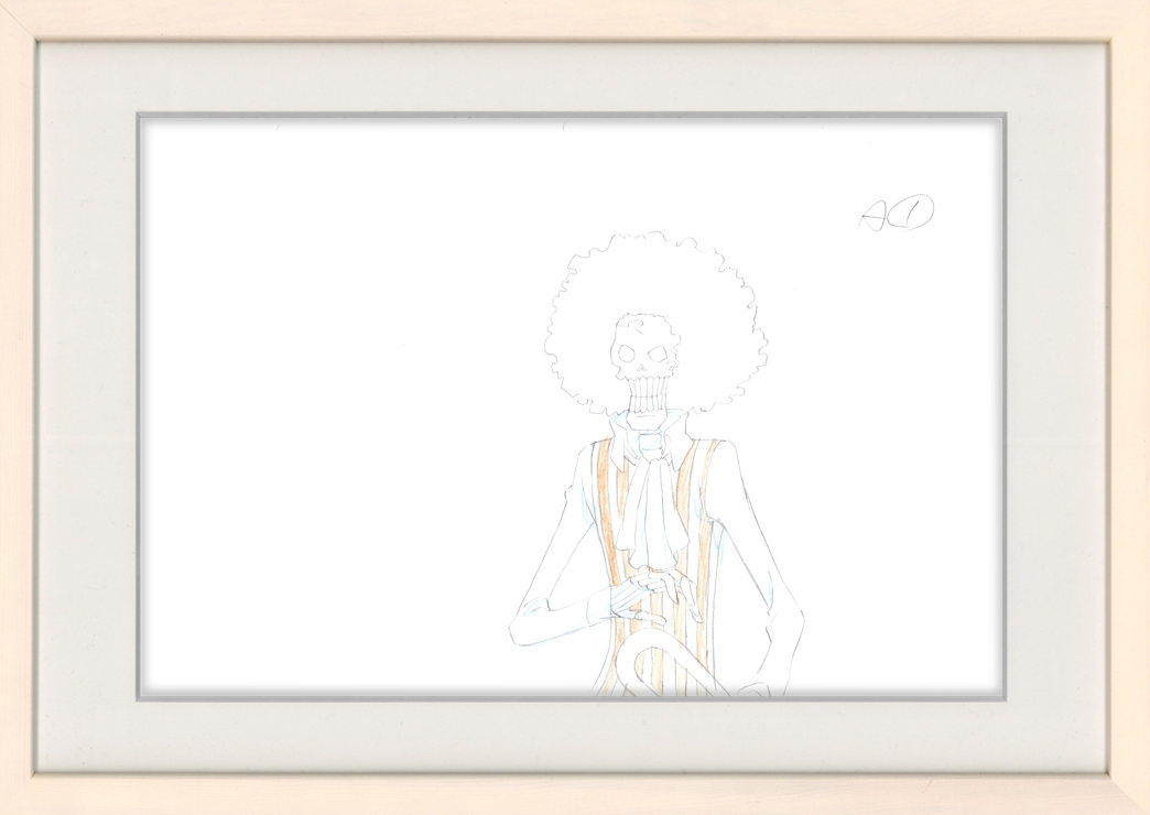 One Piece Original Drawing (Brook)