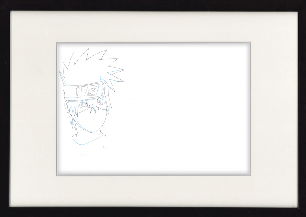 Naruto Original 3 Page Drawing (Kakashi Hatake)