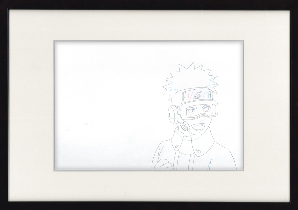 Naruto Shippuden Original Sketch (Obito Uchiha) 3 page set