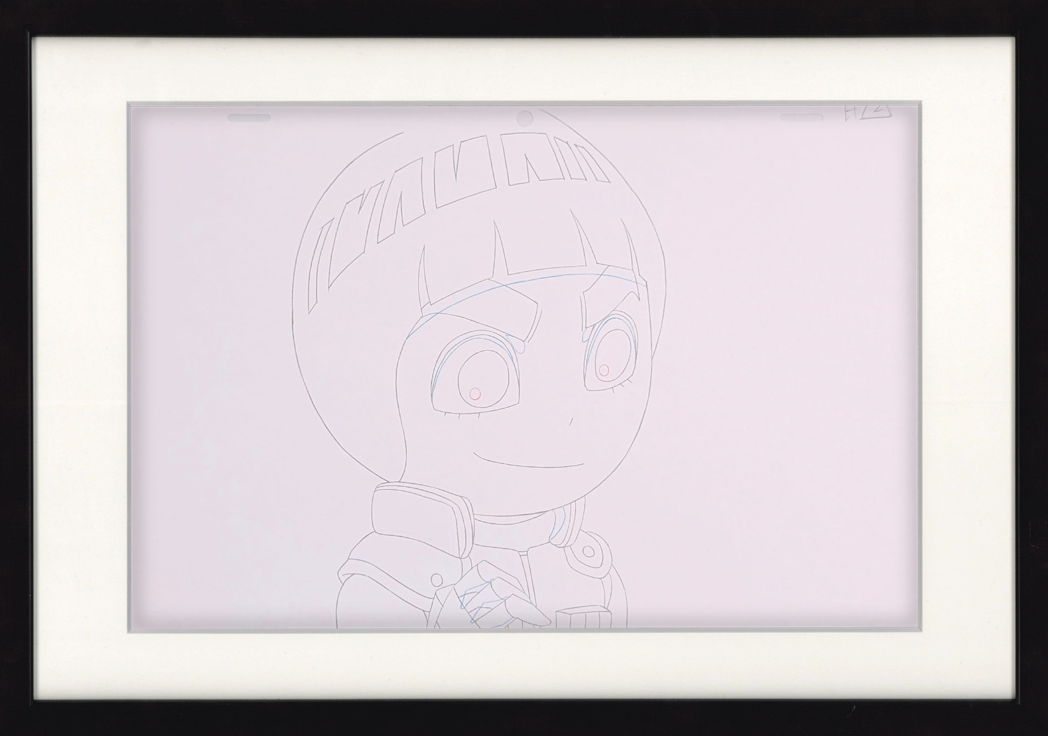 Naruto Original Sketch (Rock Lee)