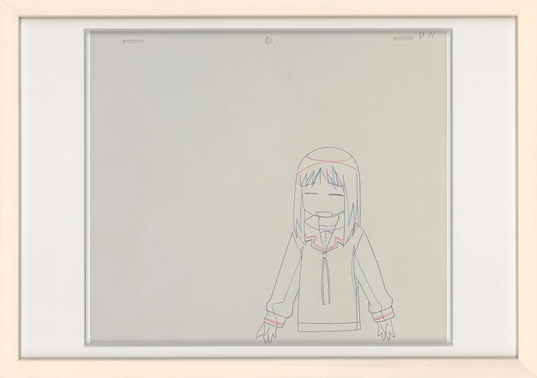 Azumanga Daioh Original Drawing 3 Page set (Kasuga Ayumu, Kagura)