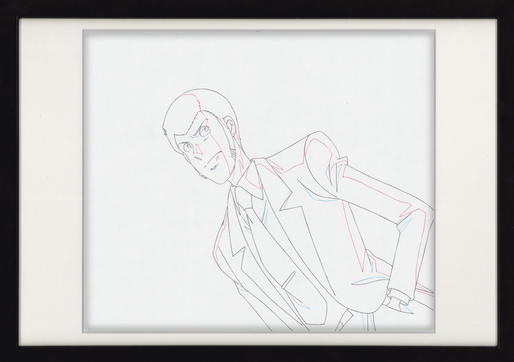 Ensemble de 2 pièces de dôga・genga original de Lupin III