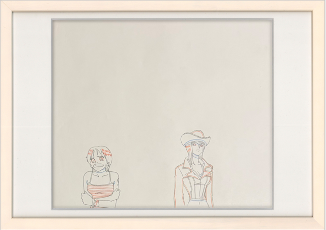 One Piece Original Sketch (Robin & Nami)