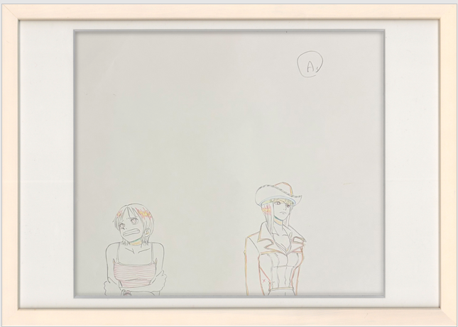 One Piece Original Sketch (Robin & Nami)
