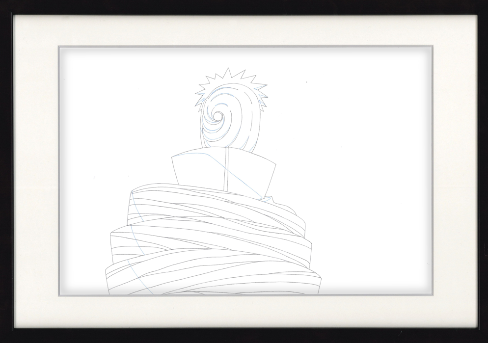 Naruto Shippuden Original Sketch (Tobi (Obito Uchiha))