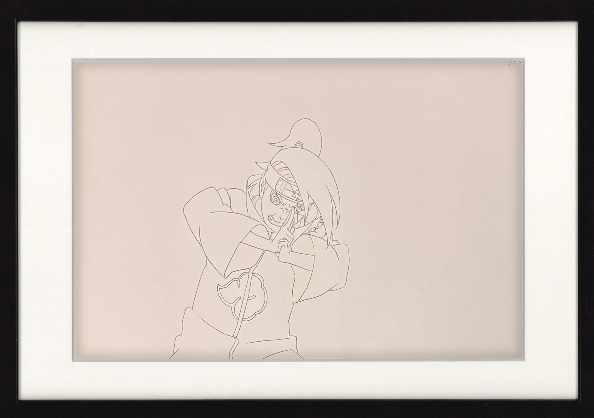 Naruto Original Drawing (Deidara)