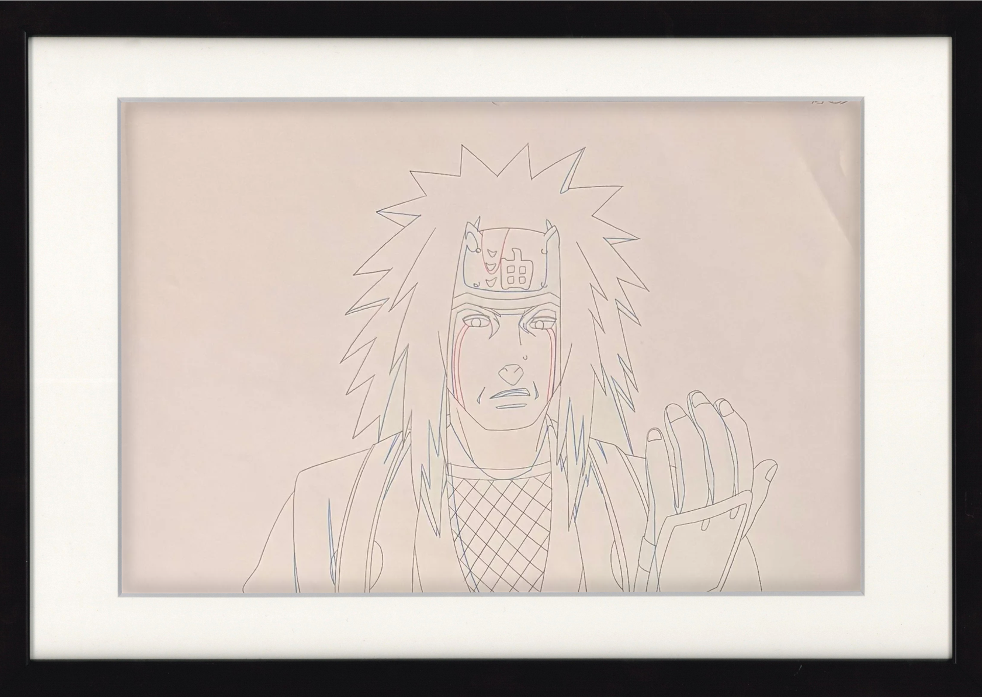 Naruto Original Drawing (Jiraya)