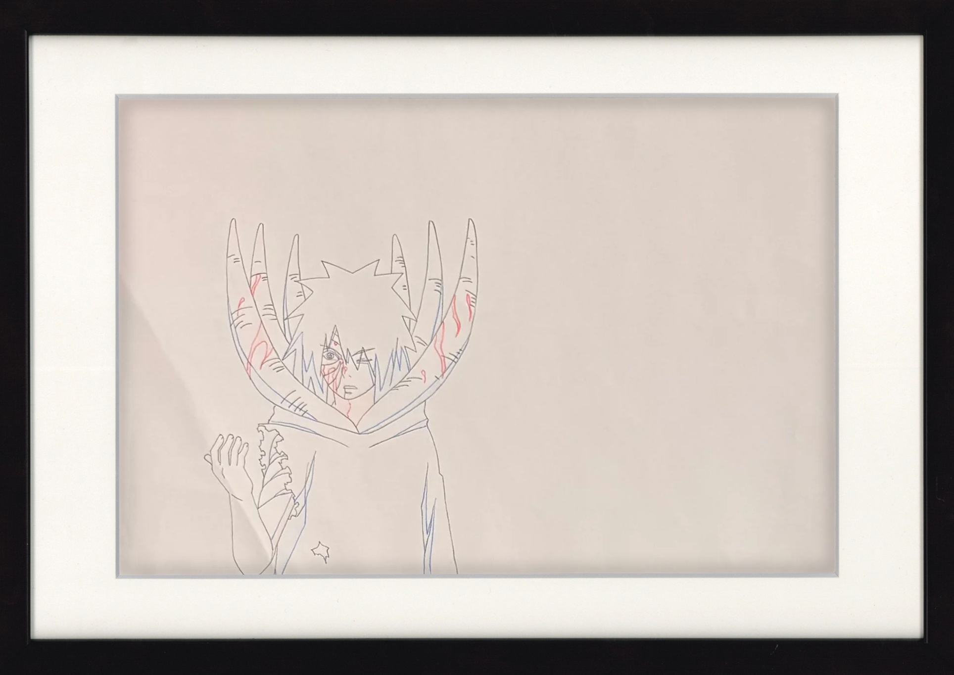 Naruto Original Drawing (Uchiha Obito)
