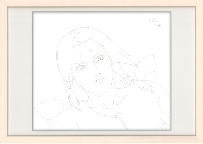Naruto Original Drawing (Kimimaro) 2-page Set