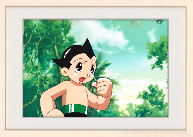 Astro Boy Original Cel and Drawing (Atom)