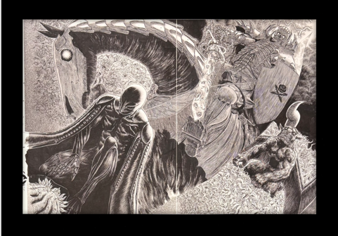 Reproducción limitada de Berserk (Zodd, Griffith y Caballero Calavera)