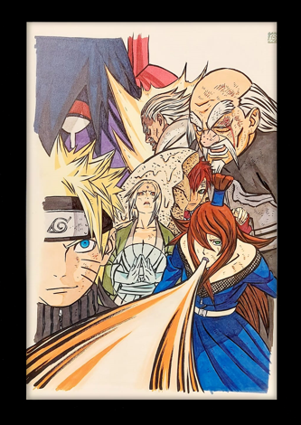Naruto Limited Reproduction (Naruto and five kage)