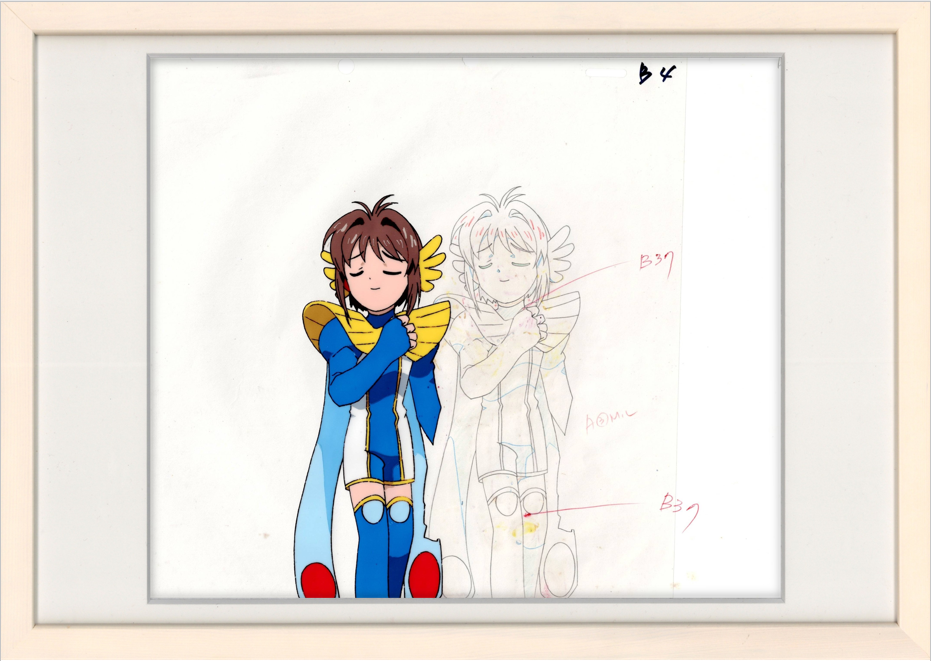 Cardcaptor Sakura Original Cel  & Drawing (Sakura Kinomoto)