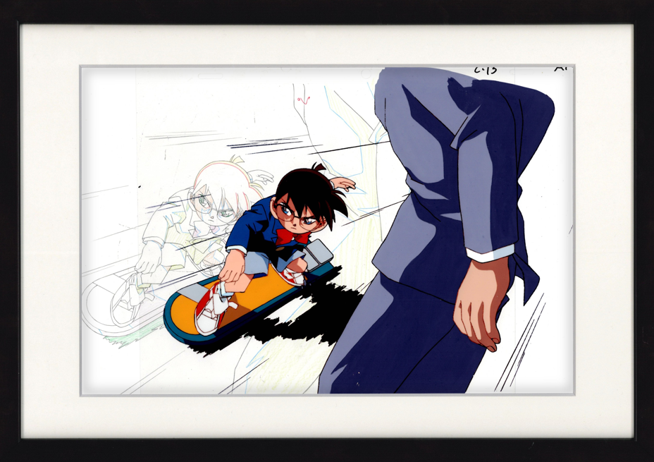 Detective Conan Original Cel & Drawing (Edogawa Conan)