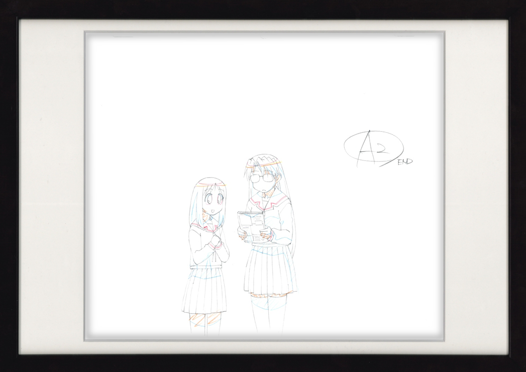 Azumanga Daioh (Kasuga Ayumu,Koyomi Mizuhara) Original Drawing