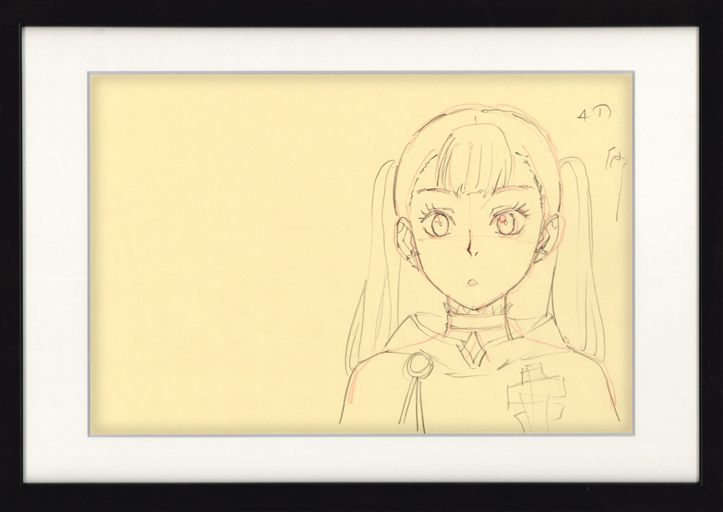 Black Clover Original Sketch (Noelle Silva) 2-page Set