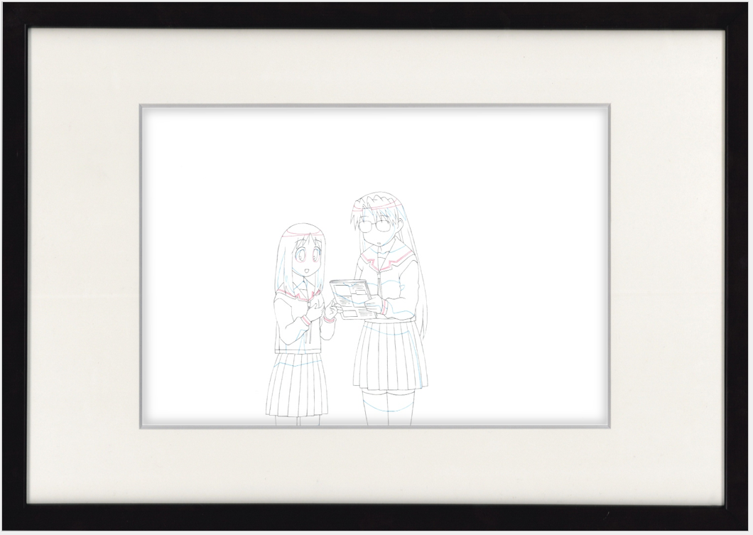 Azumanga Daioh (Kasuga Ayumu,Koyomi Mizuhara) Original Drawing