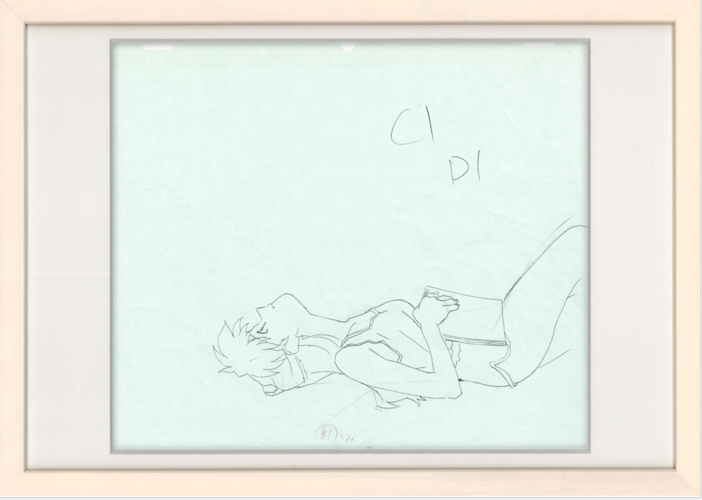 Neon Genesis Evangelion Original Drawing (Asuka Langley Soryu)