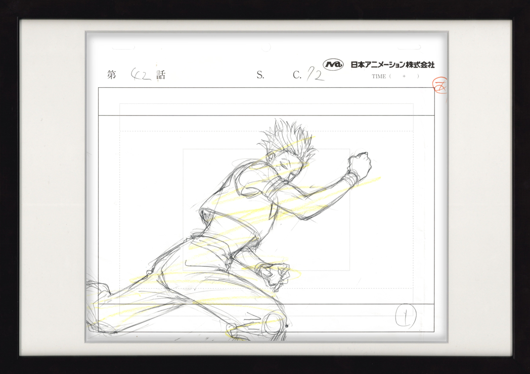 Hunter x Hunter Original Drawing (Hisoka) 2-page Set