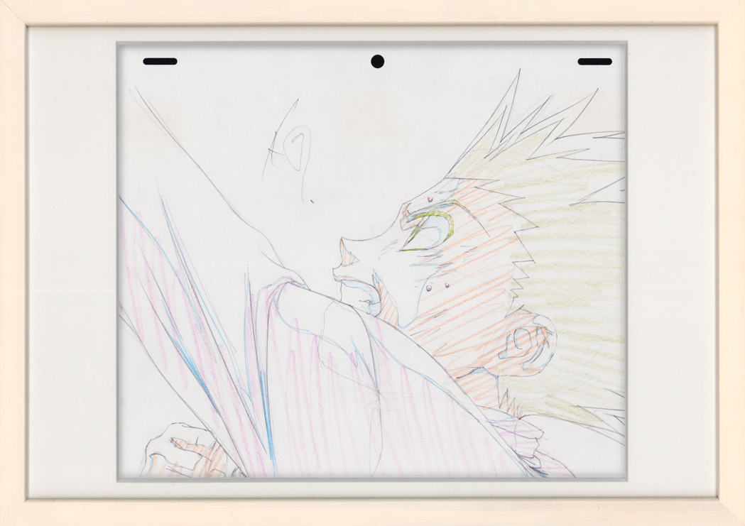 Ensemble de 2 pièces de genga original de Hunter x Hunter (série de 1999) (Gon Freecss)
