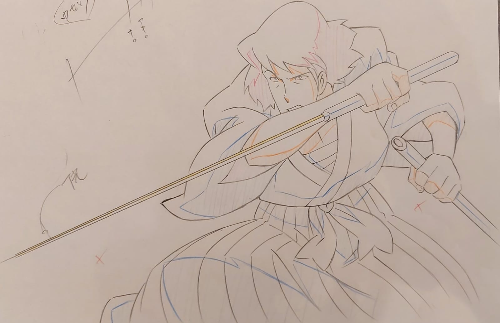 Lupin III Original Sketch (Ishikawa Goemon)