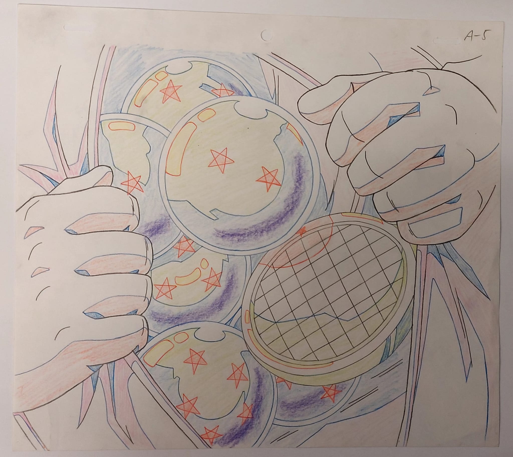 《七龙珠》原版赛璐璐片与原画稿（龙珠）