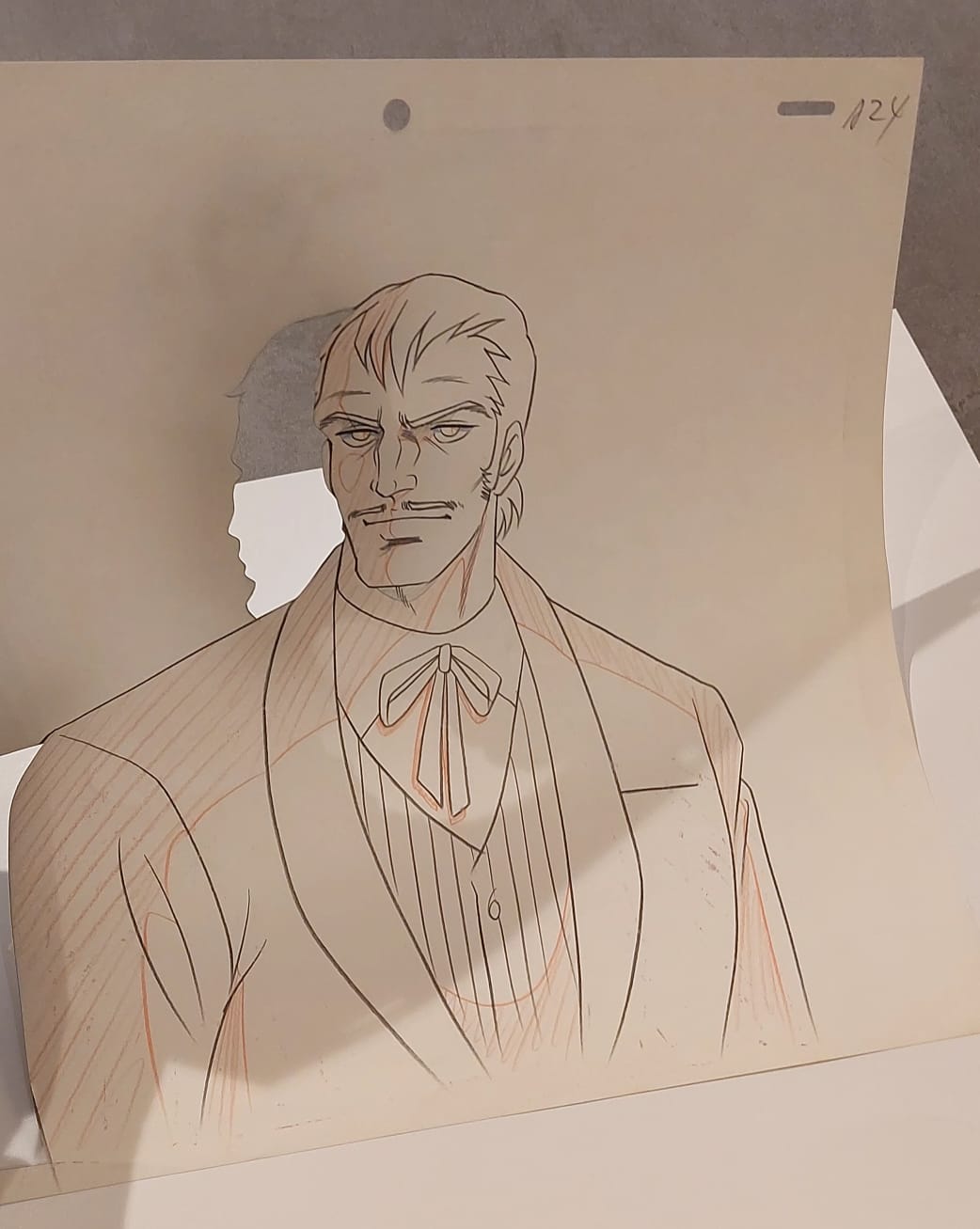 El boceto original de Joe del mañana (José Mendoza)