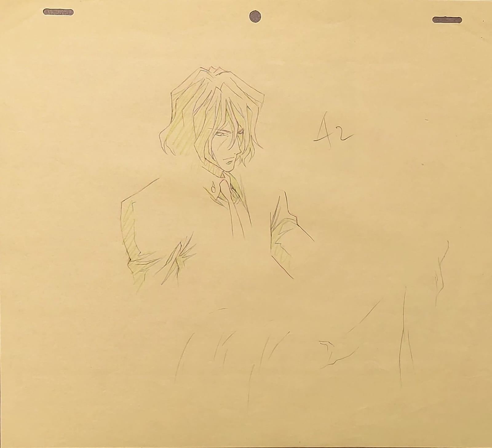 Cowboy Bebop Original Sketch (Vicious)