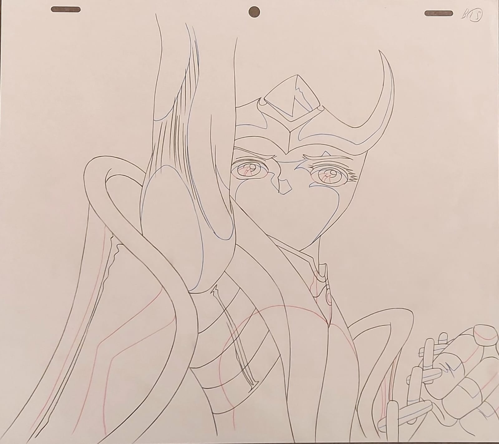 圣斗士星矢原画（仙女座瞬）