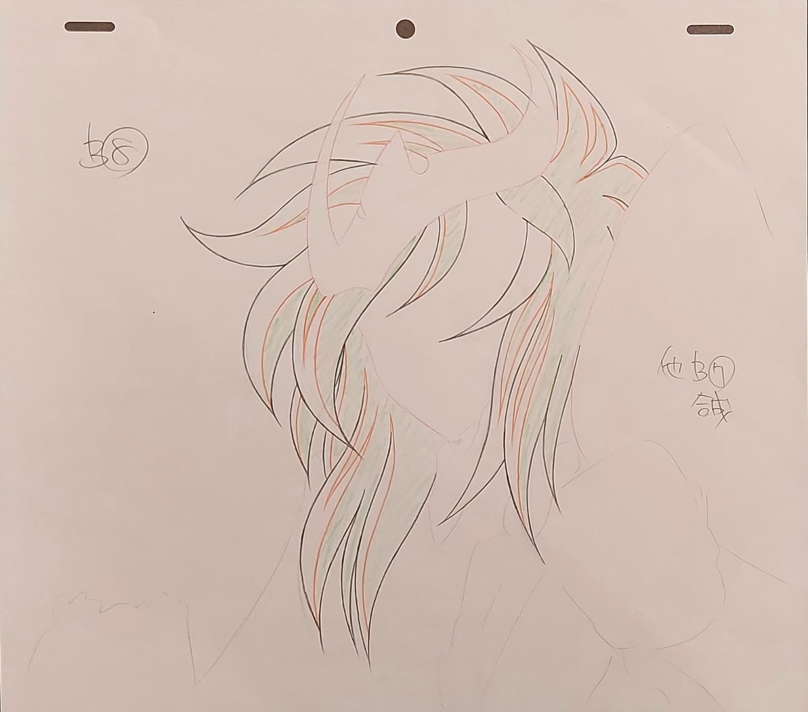 圣斗士星矢（十二宫骑士）原画（仙女座瞬）