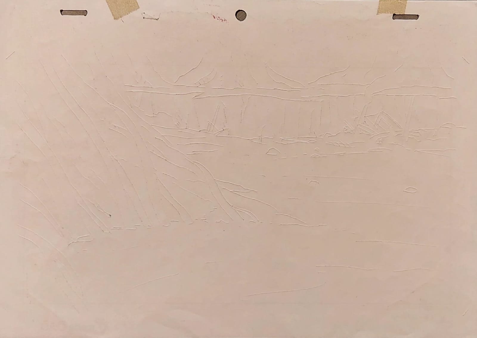 Dibujo Original de Naruto (Boceto de Fondo)