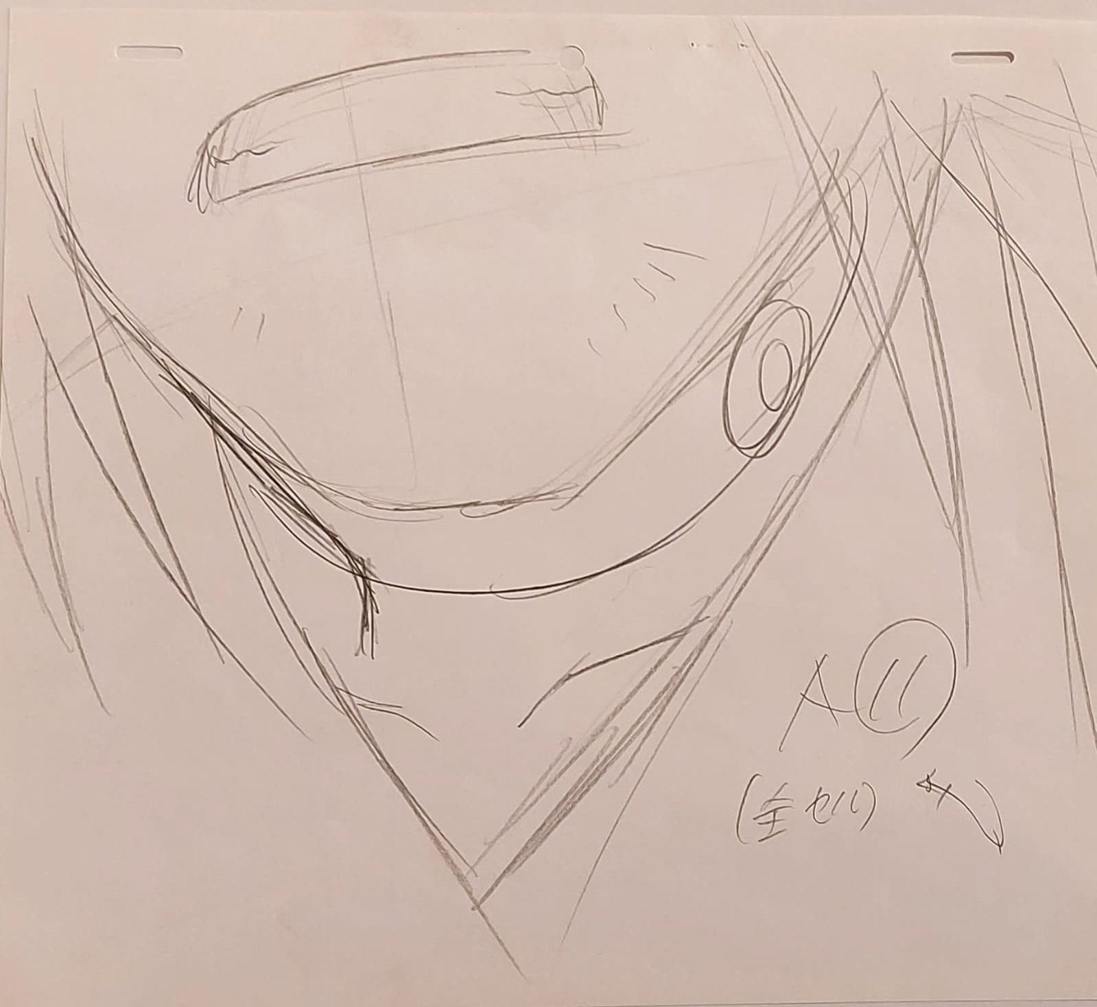 Dibujo Original de Naruto (Neji)