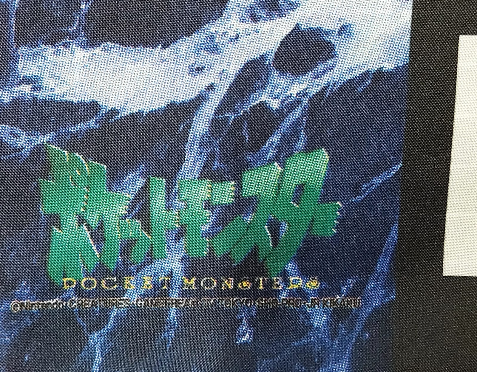 Póster de tela de Pokémon de los años 90, agotado