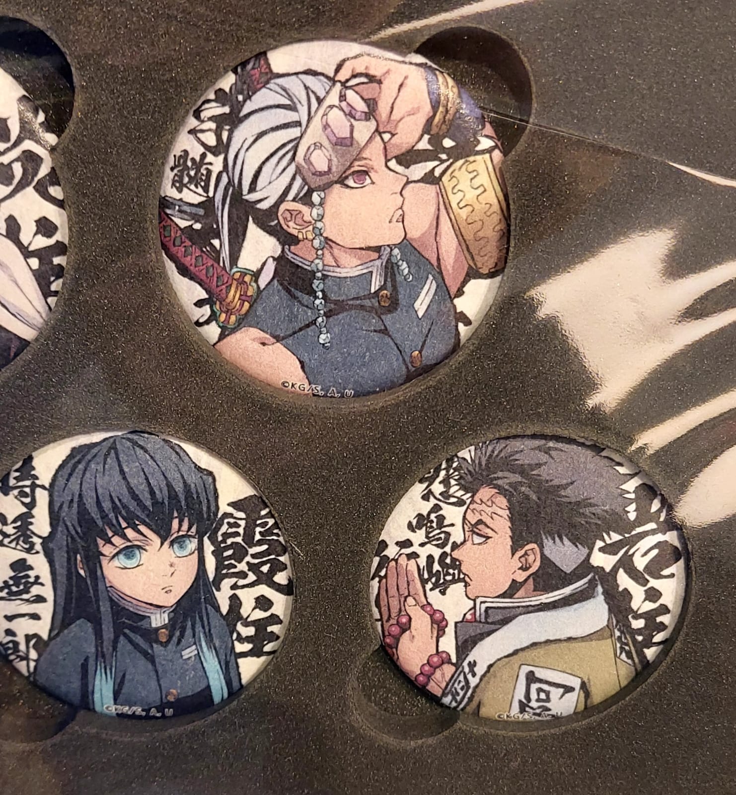 Demon Slayer Can Badge Set