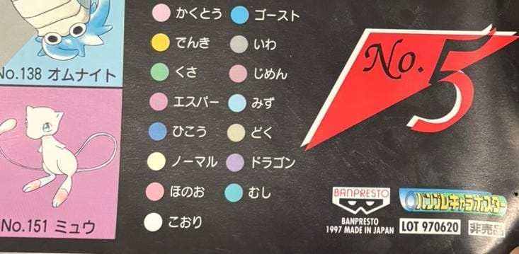 Póster de Pokémon agotado de los 90