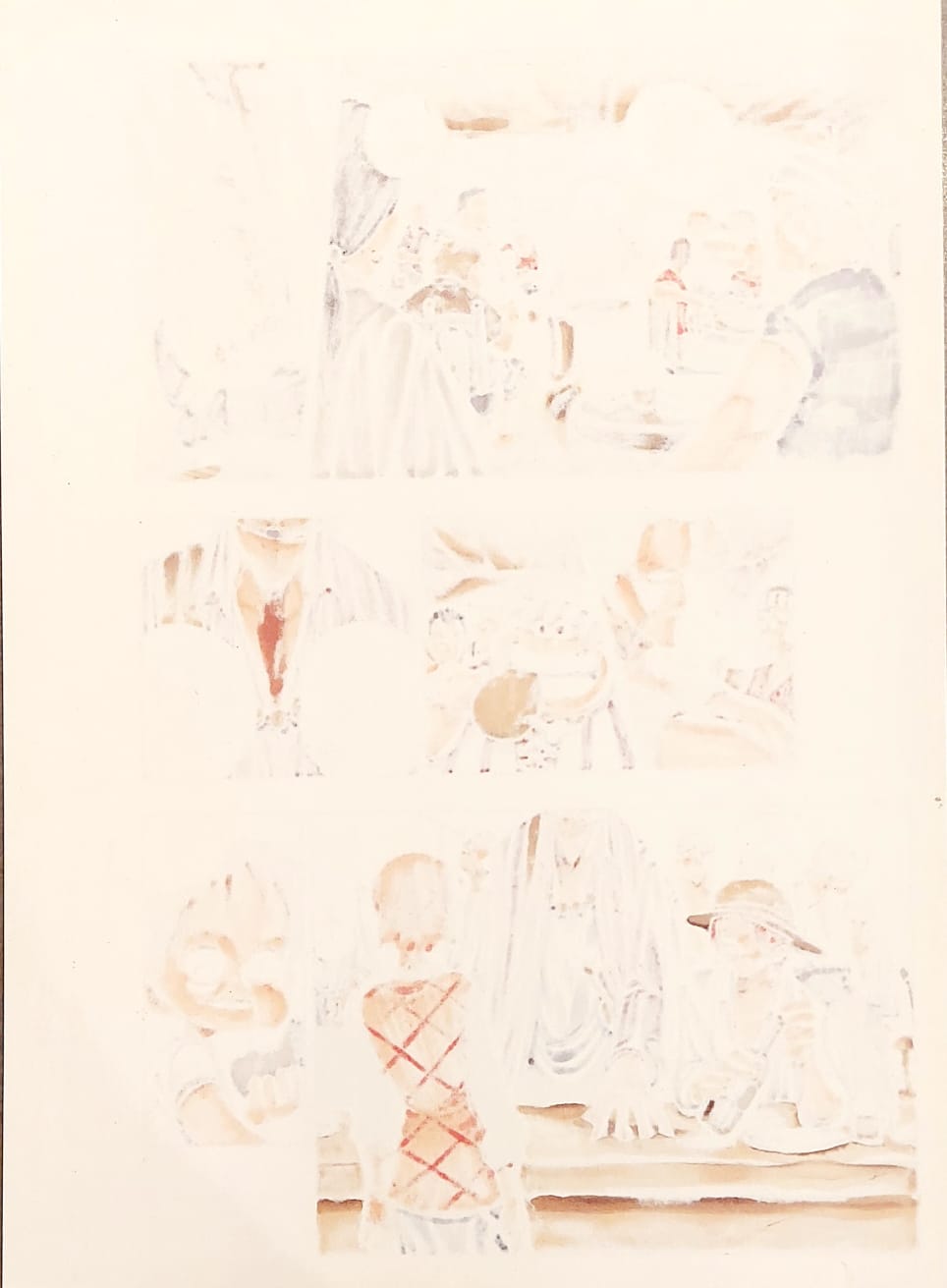 ONE PIECE Limited Reproduction (Luffy, Shanks and Makino)