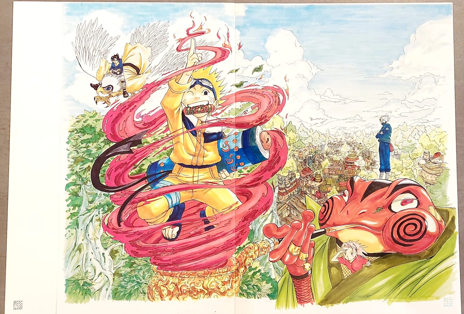 Naruto Limited Reproduction (Naruto, Sasuke, Sakura, Kakashi)