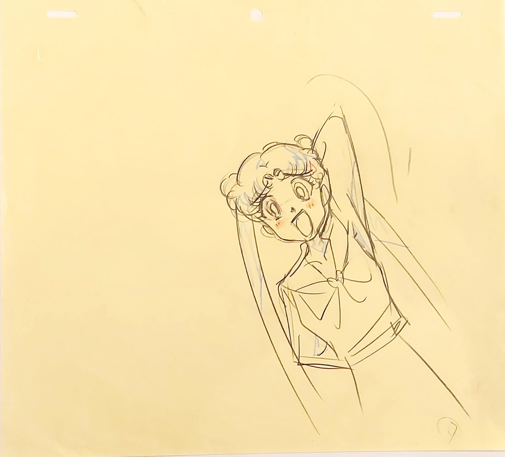 Sailor Moon Original Drawing (Serena Tsukino)