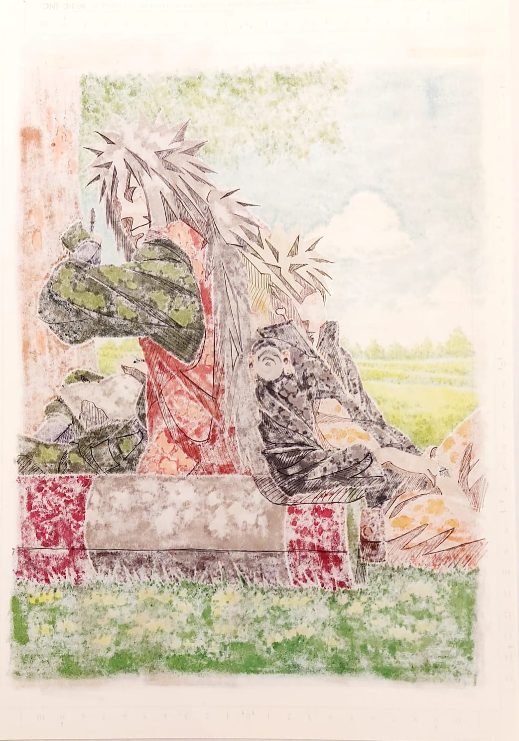 Naruto Limited Reproduction (Naruto & Jiraiya)