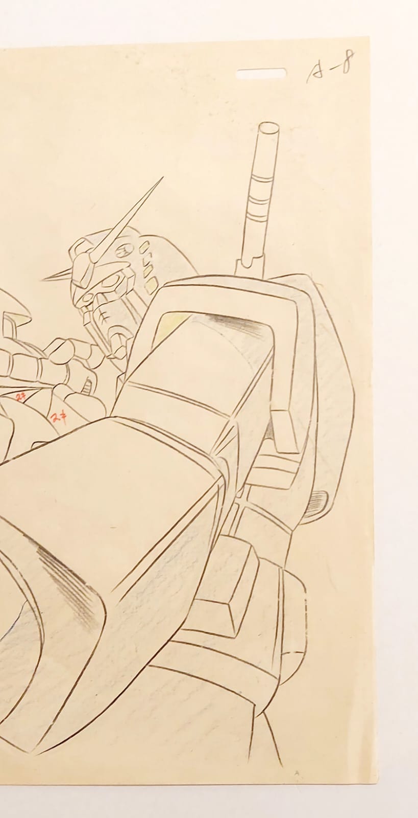 Mobile Suit Gundam Original Drawing (RX-78-2 VS. Zaku II)