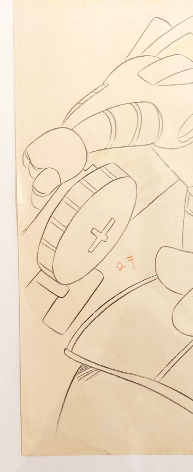 Mobile Suit Gundam Original Drawing (RX-78-2 VS. Zaku II)