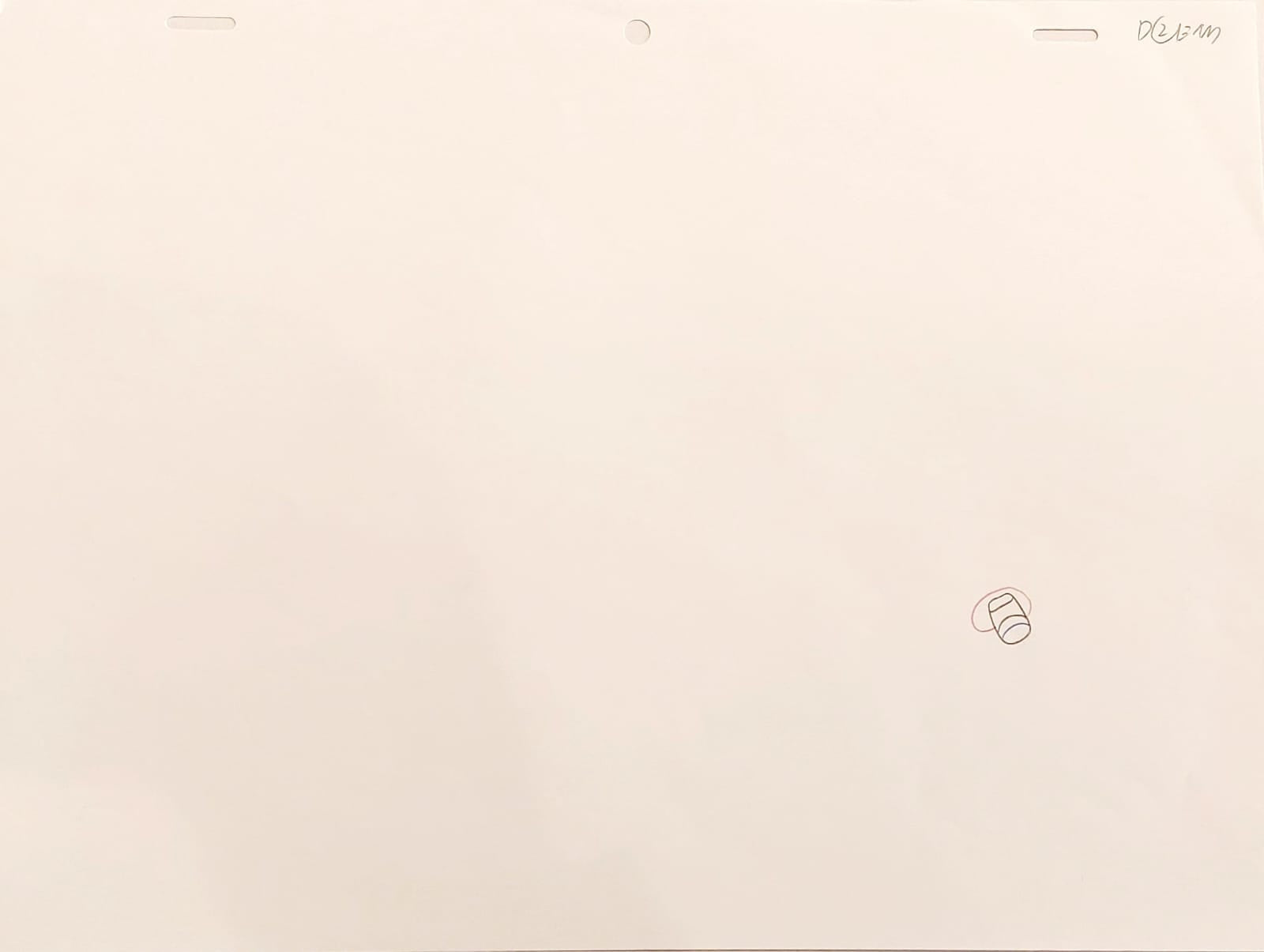 Naruto Original Drawing (Rock Lee)